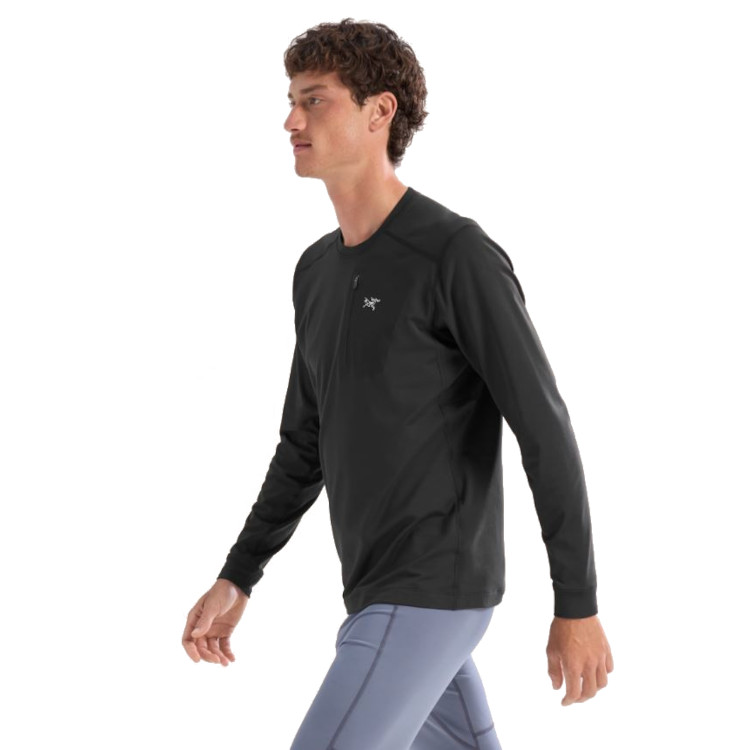 Arc'teryx Rho LT Zip Neck Long Sleeve Base Layer - Men's - Image 4